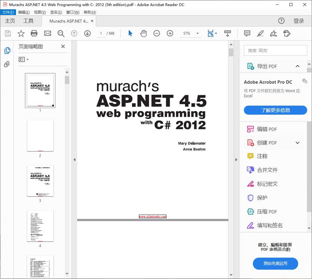 Murachs ASP.NET 4.5 Web Programming with C.PDF